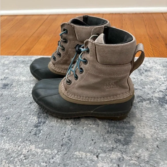 Sorel Cheyanne II Kids Duck Boots, Kid’s 3. - Picture 6 of 8